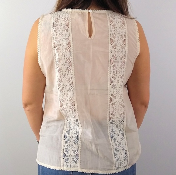 🌟FINAL🌟🆕🌿SUNDANCE SILK AND COTTON TANK🌿 - Picture 6 of 7